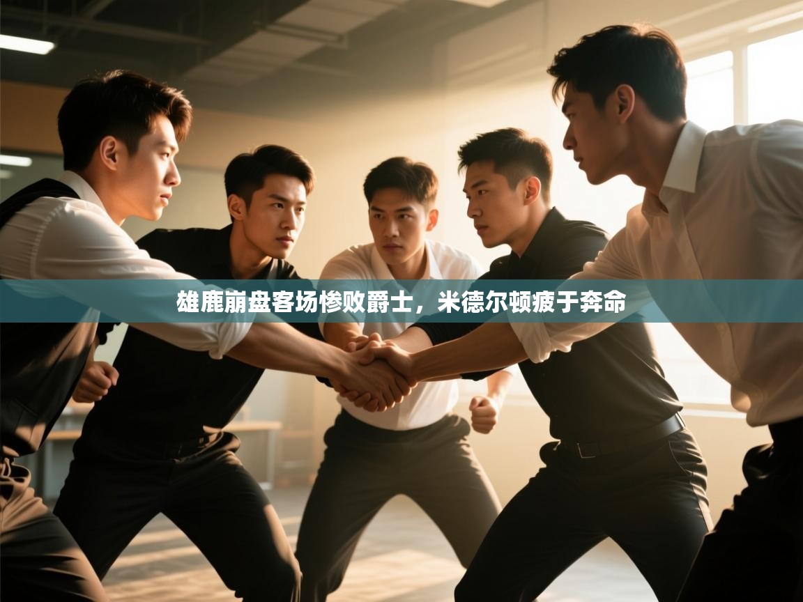 雄鹿崩盘客场惨败爵士,米德尔顿疲于奔命 第2张