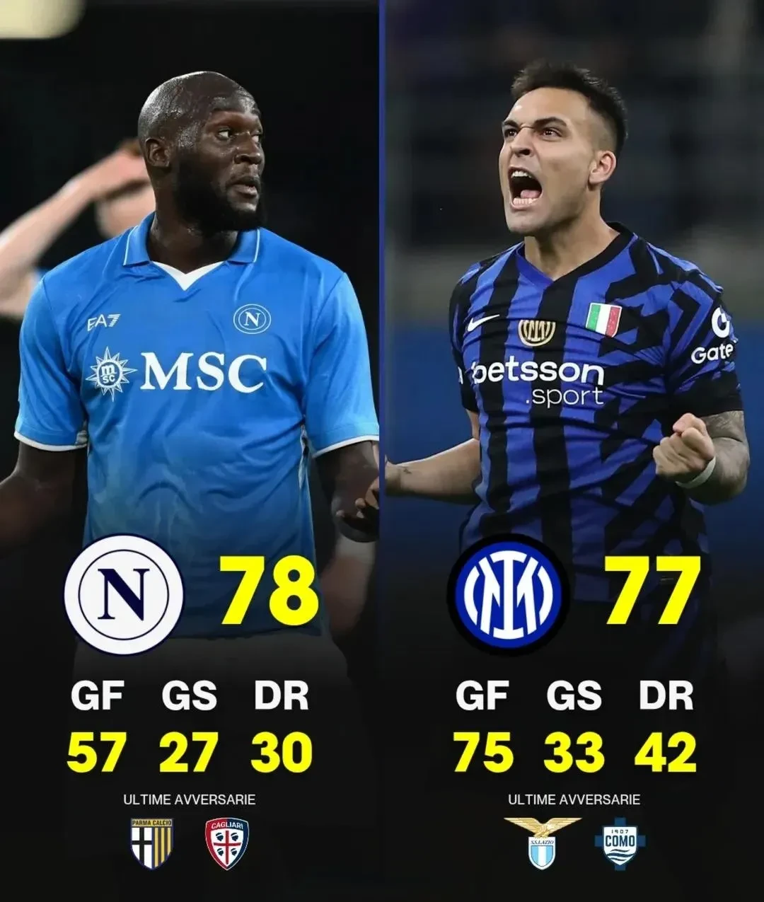 国际米兰壮举横扫那不勒斯锁定意甲亚军的简单介绍