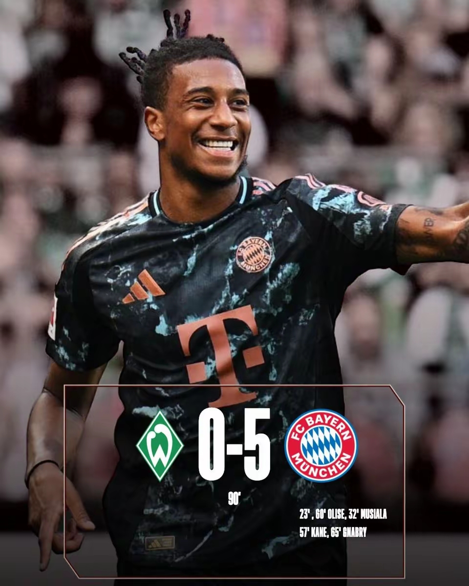 拜仁慕尼黑客场取胜！继续领跑德甲的简单介绍